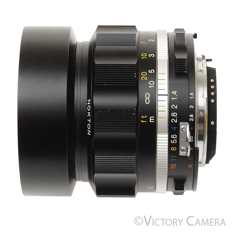 Voigtlander Nokton 58mm f1.4 SLII S AI-S Lens for Nikon [EXC+] - Victory Camera