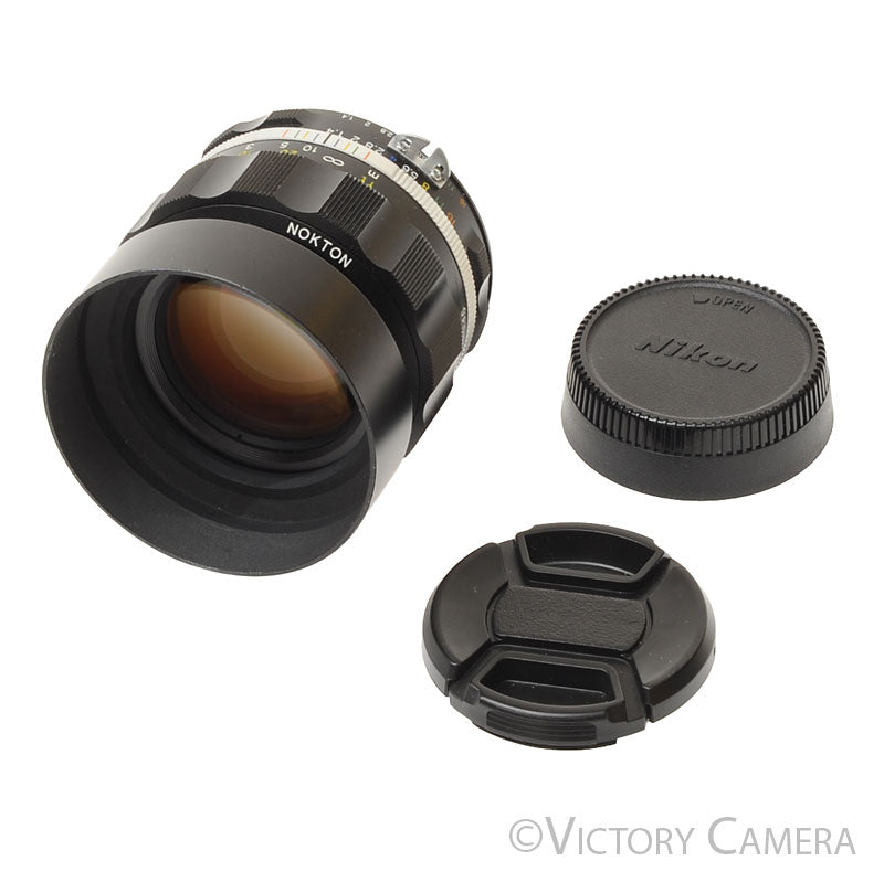 Voigtlander Nokton 58mm f1.4 SLII S AI-S Lens for Nikon [EXC+] - Victory Camera