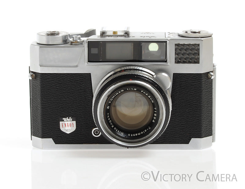 Walz Envoy M-35 Chrome 35mm Rangefinder Camera w/ 48mm f1.9 Lens -As is- - Victory Camera