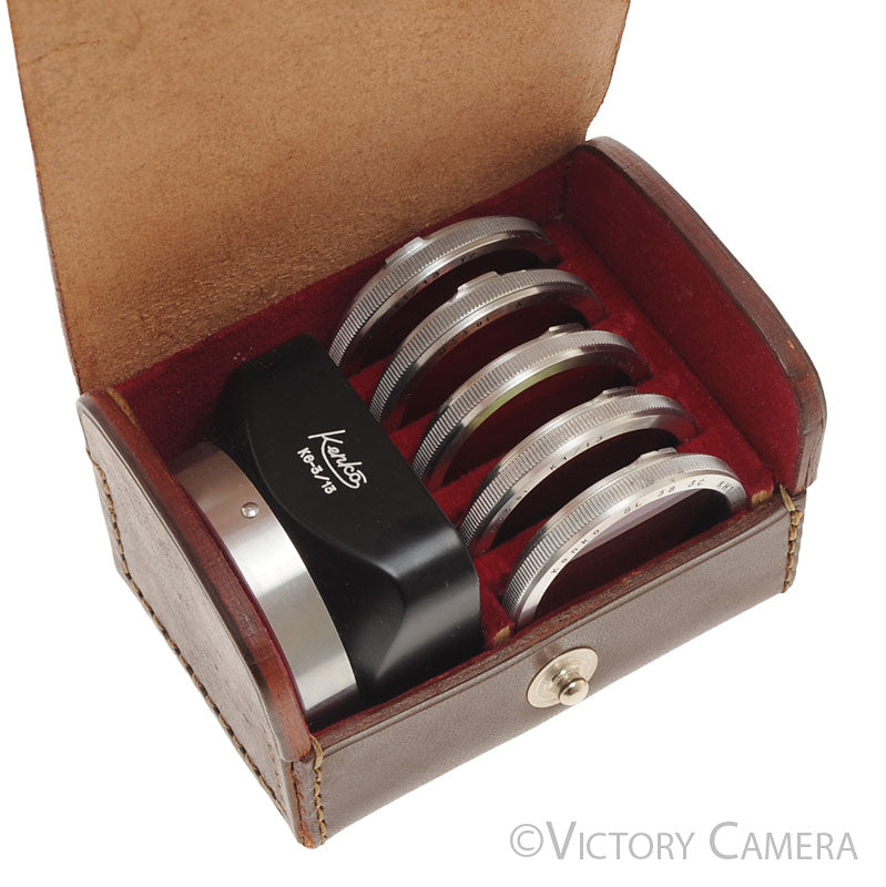 Kenko Bay I Lens Shade & Filter Kit for Rollei Yashica etc. TLR Camera [EXC] - Victory Camera