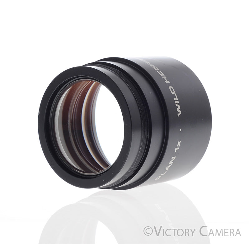 Wild Heerbrugg Plan 1x Microscope Objective for M8 - Victory Camera