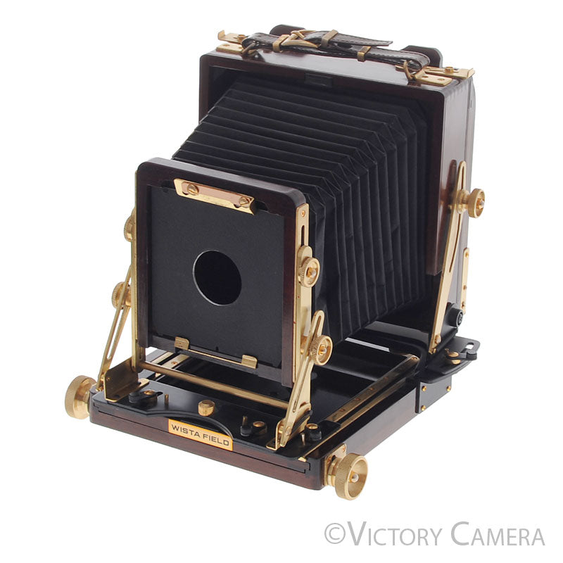 Wista Field 45DX 4x5 Red Wood Large Format Field Camera [EXC+] - Victory Camera