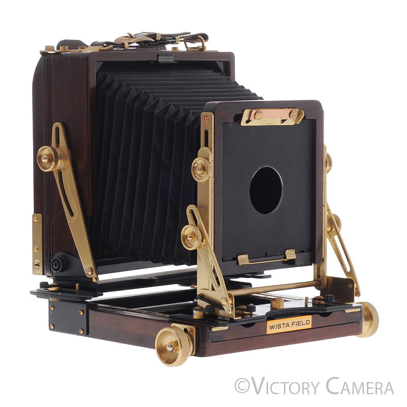Wista Field 45DX 4x5 Red Wood Large Format Field Camera [EXC+] - Victory Camera