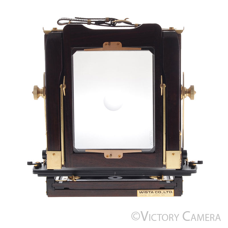 Wista Field 45DX 4x5 Red Wood Large Format Field Camera [EXC+] - Victory Camera