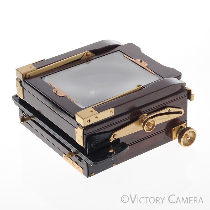 Wista Field 45DX 4x5 Red Wood Large Format Field Camera [EXC+] - Victory Camera