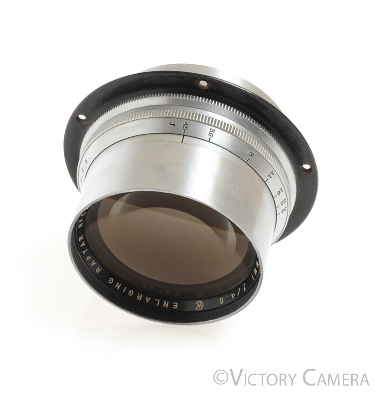 Wollensak Rare Raptar 11 7/8" 302mm f4.5 Enlarging Lens [EXC-] - Victory Camera