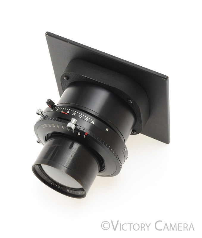 Wollensak Verito 9" f4 Diffused Focus Copal No.3 Shutter Sinar Board  [EXC] - Victory Camera