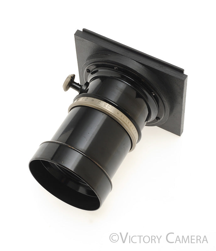 Wollensak Vitax Portrait Focus 10" f3.8 8x10 Lens Sinar Board [EXC-] - Victory Camera
