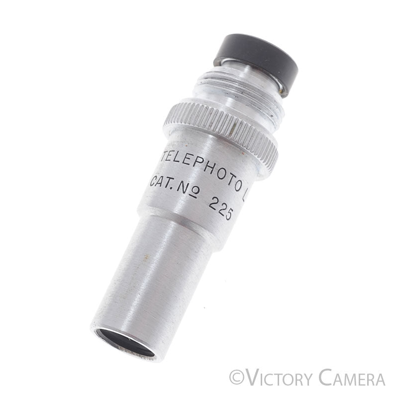 Wollensak 3" (76mm f2.8) Cine Telephoto Lens for C Mount w/ Finder [EXC-] - Victory Camera