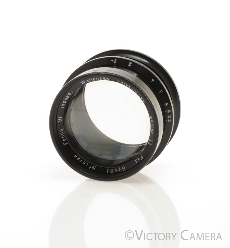 Wollensak Velostigmat Series II 9.5&quot; f4.5 Large Format Portrait Lens [EXC-]