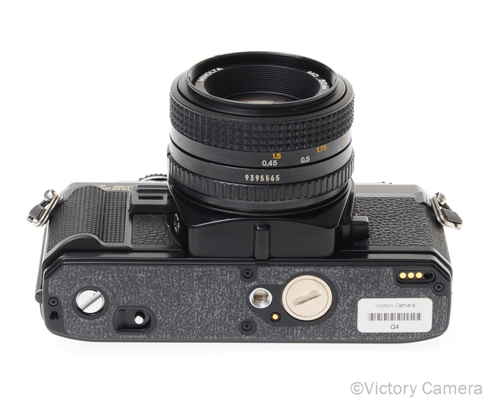 Minolta X-500 Black 35mm SLR Camera w/ 50mm f1.7 Prime Lens [EXC] image 4
