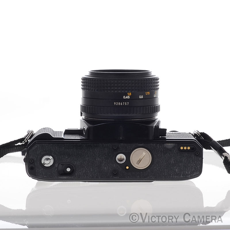 Minolta X-700 X700 Black 35mm SLR Film Camera w/ 50mm f1.7 Lens  [EXC+] - Victory Camera