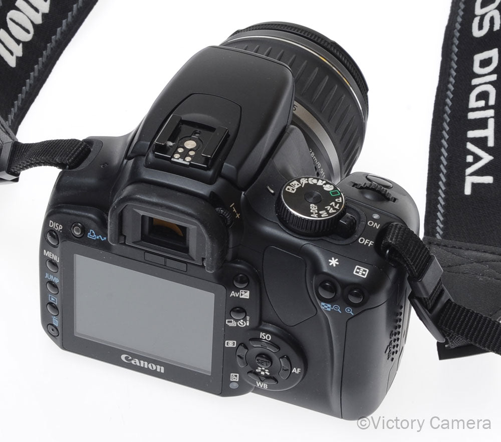 Canon EOS Rebel XTi 10.1MP DSLR Camera w/ 18-55mm f3.5-5.6 Lens [EXC-] - Victory Camera