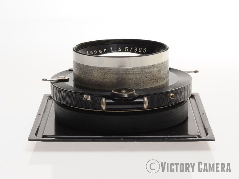 Schneider Xenar 300mm F4.5 8x10 Lens in Compound on Kodak Master Board [GOOD] - Victory Camera