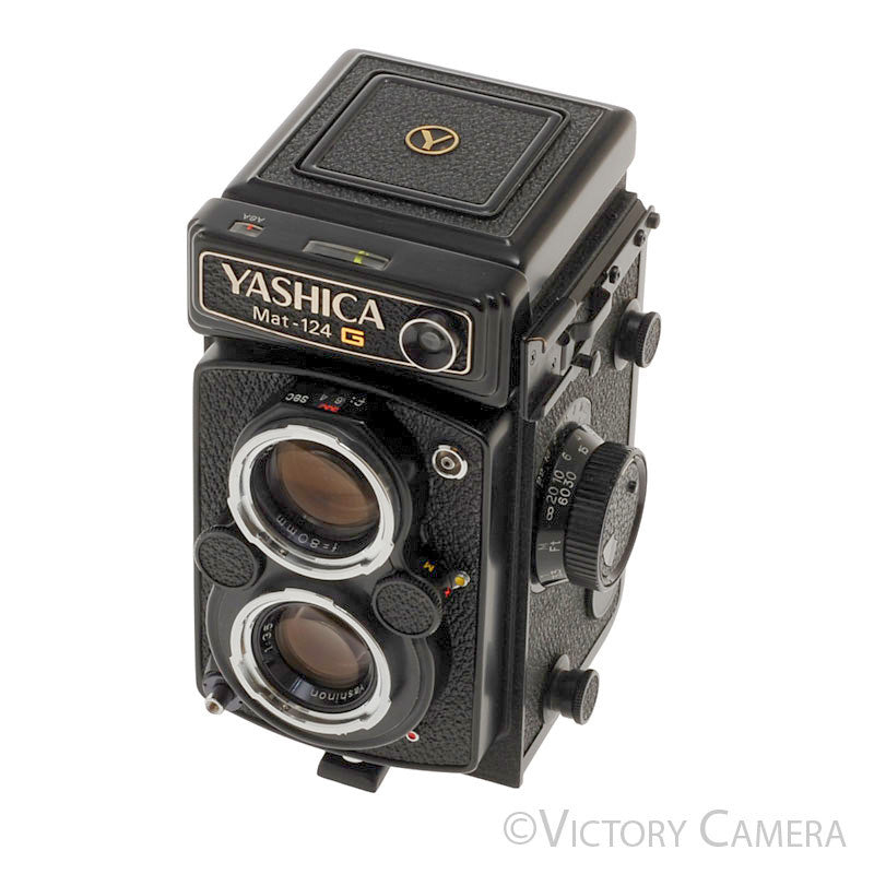 Yashica Yashicamat 124G 124 G Medium Format TLR Camera -New Seals- [EXC+] - Victory Camera