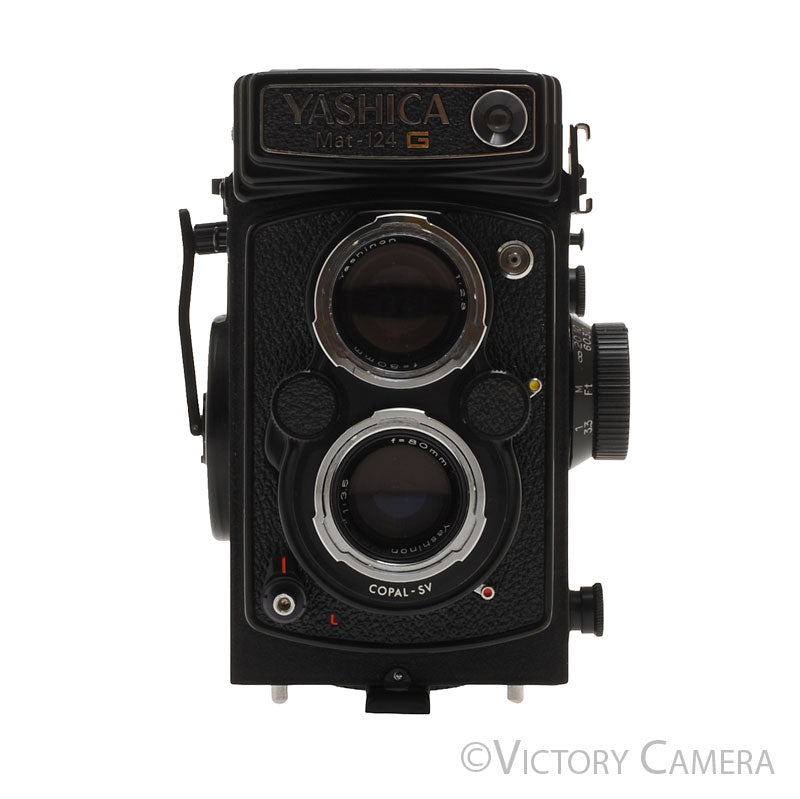 Yashica Yashicamat 124G 124 G Medium Format TLR Camera -New Seals- [EXC+] - Victory Camera
