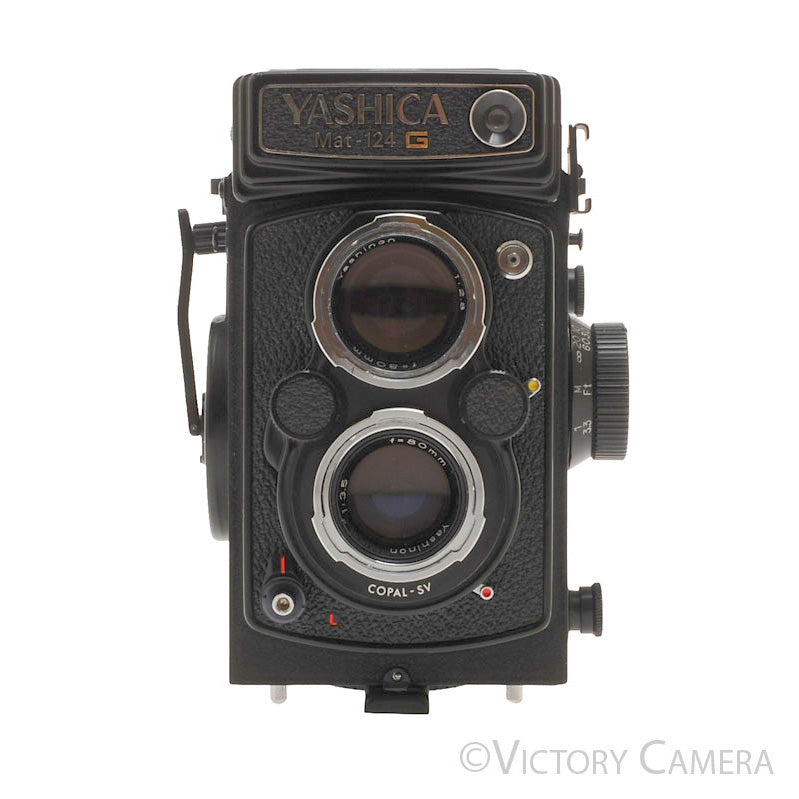 Yashica Yashicamat 124G 124 G Medium Format TLR Camera -New Seals- [EXC+] - Victory Camera