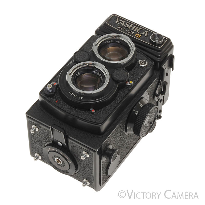Yashica Yashicamat 124G 124 G Medium Format TLR Camera -New Seals- [EXC+] - Victory Camera
