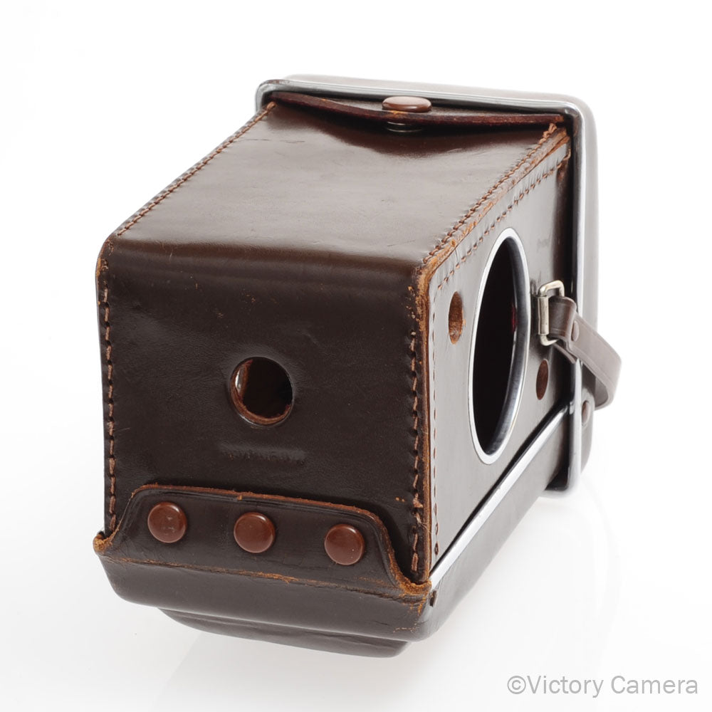 Yashica Brown Leather Ever Ready Case for Yashica-Mat EM [EXC] - Victory Camera