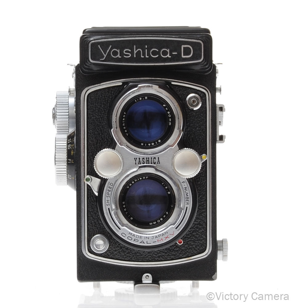 Yashica-D Medium Format TLR 120 Film Camera Yashikor 80mm f3.5 Lens [EXC-] image 1