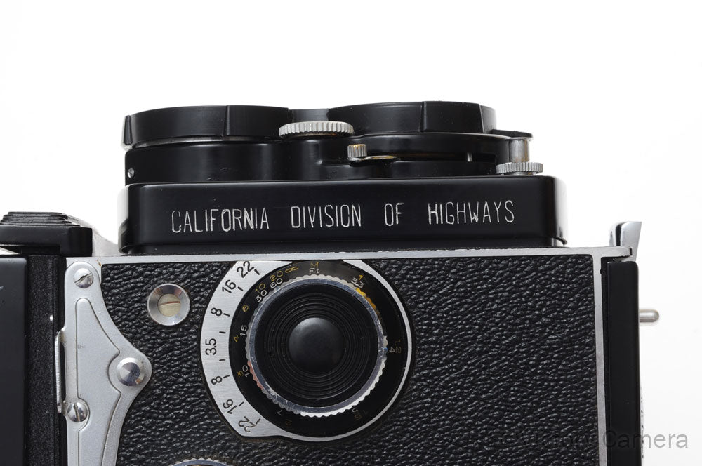 Yashica-D Medium Format TLR 120 Film Camera Yashikor 80mm f3.5 Lens [EXC-] image 2