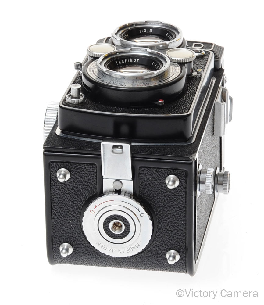 Yashica-D Medium Format TLR 120 Film Camera Yashikor 80mm f3.5 Lens [EXC-] image 6
