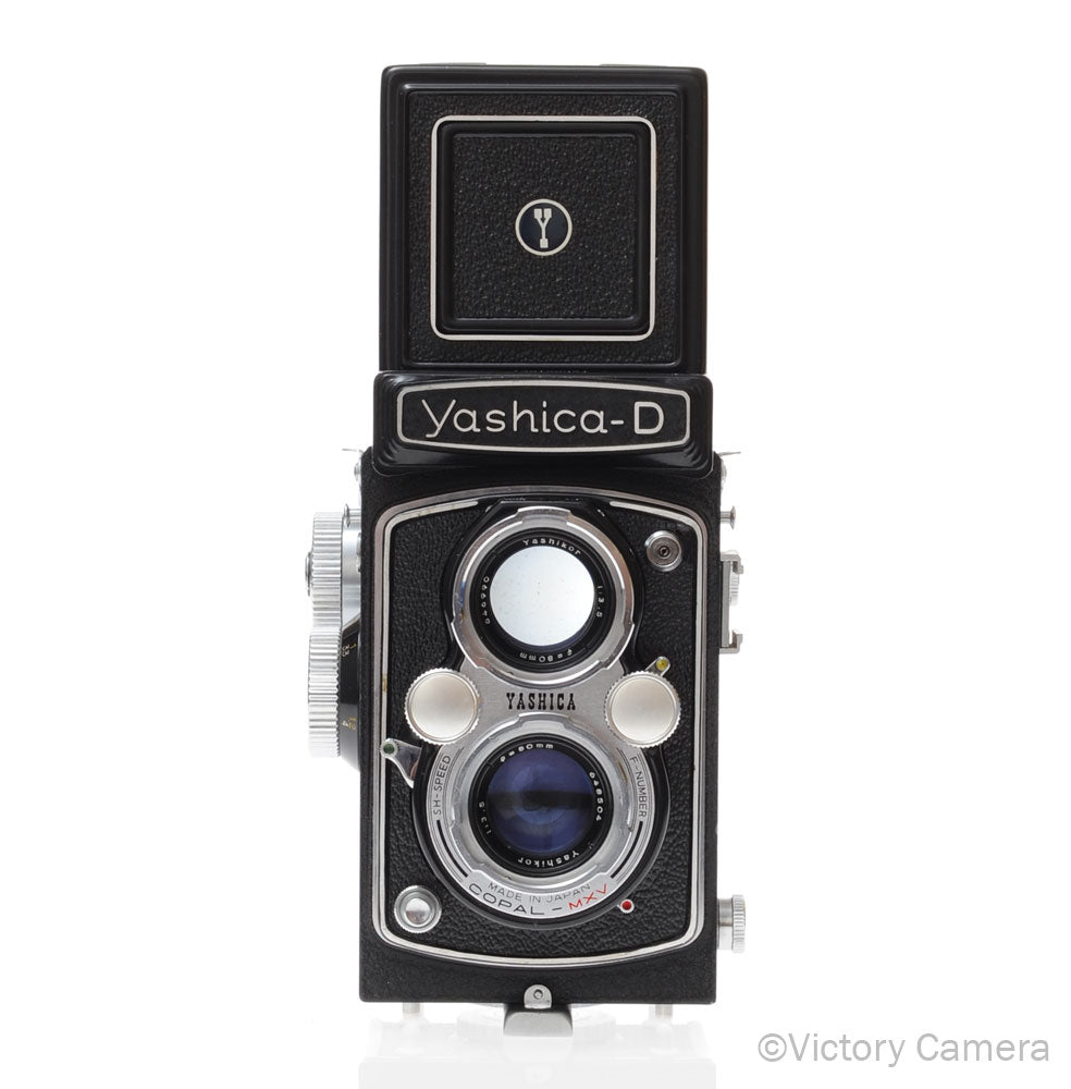 Yashica-D Medium Format TLR 120 Film Camera Yashikor 80mm f3.5 Lens [EXC+] - Victory Camera