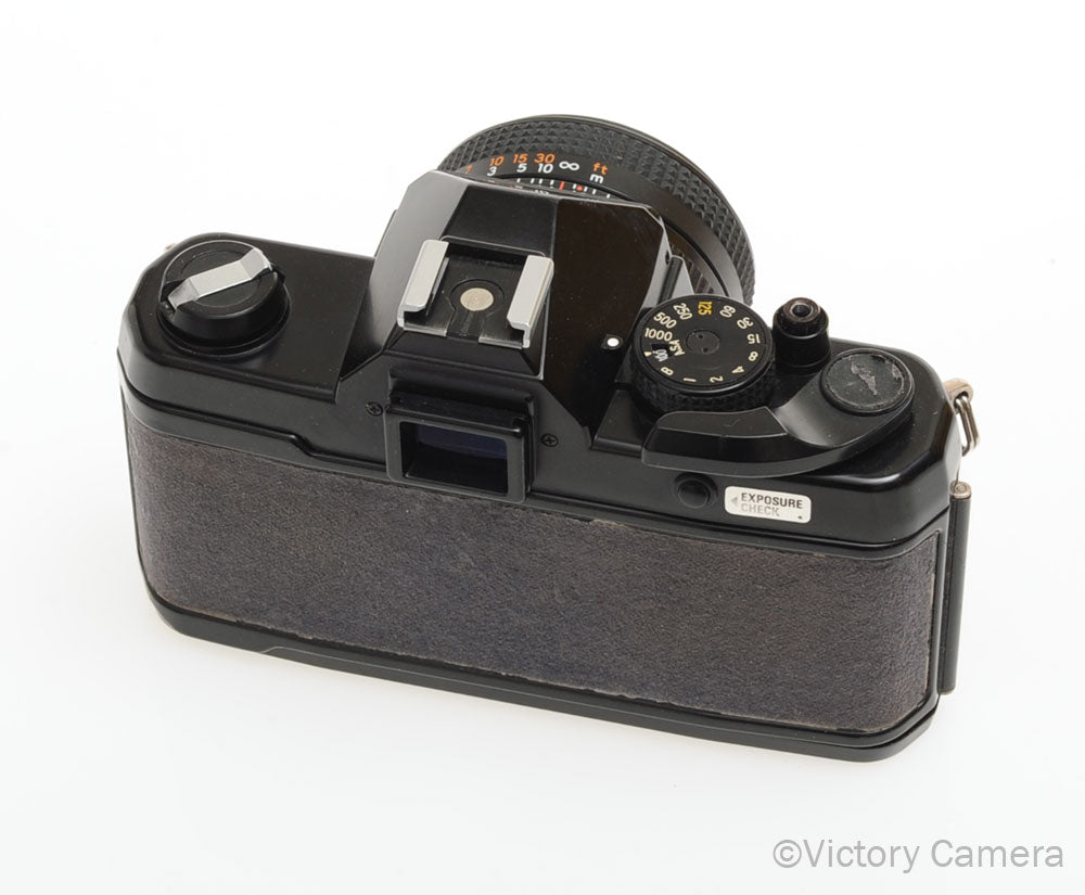 Yashica FX-3 FX3 Black 35mm SLR Camera w/ 50mm f2 Lens [GOOD]