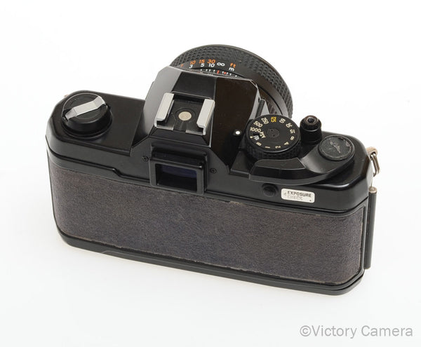 Yashica FX-3 FX3 Black 35mm SLR Camera w/ 50mm f2 [GOOD]