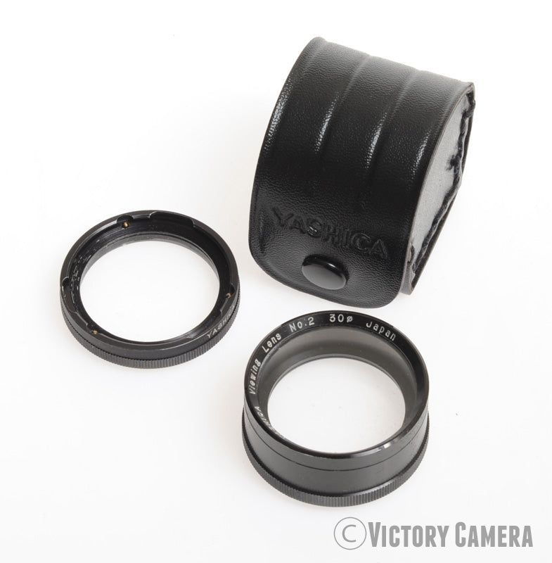 Yashica B30 (Rollei Bay I)  No. 2 Close-Up Lens Kit -Clean w/ Case- - Victory Camera