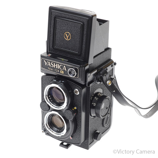 Yashica Yashicamat 124G 124 G Medium Format TLR Camera -New Seals- [EXC] - Victory Camera
