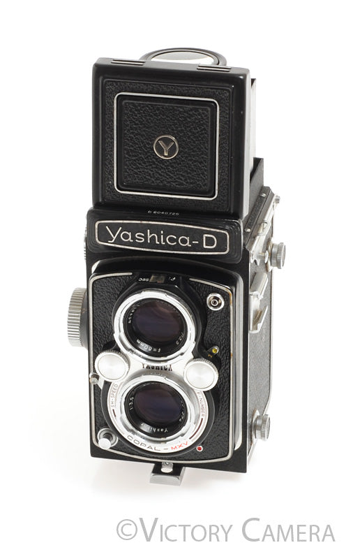 Yashica-D Medium Format TLR 120 Film Camera Yashikor 80mm f3.5 Lens