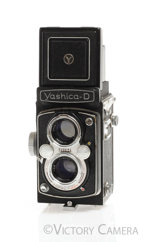 Yashica-D Medium Format TLR 120 Film Camera Yashikor 80mm f3.5 Lens