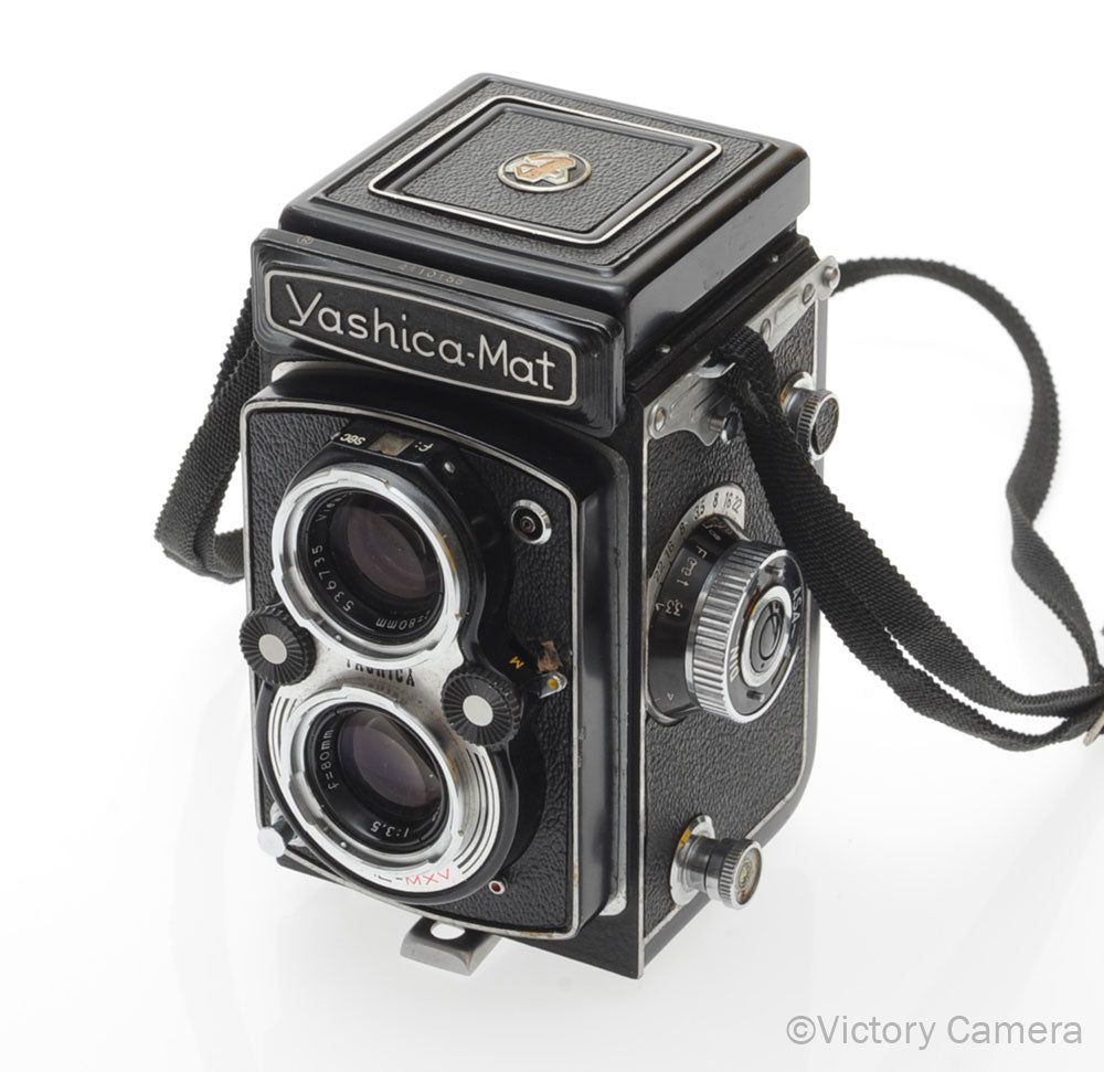 Yashica Yashica-Mat Medium Format TLR Camera w/ 80mm f3.5 Lens [EXC-] - Victory Camera