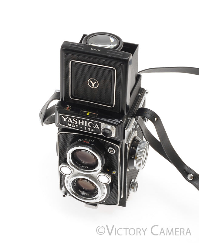 Yashicamat Yashica Mat 124 6x6 TLR Camera w/ 80mm f3.5 Lens -No Meter- [EXC-] - Victory Camera