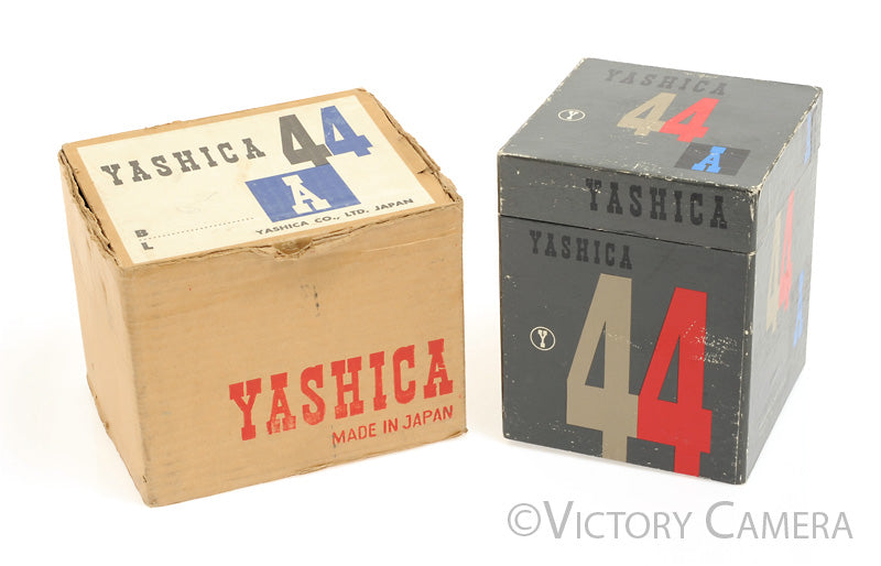 Yashica 44 Baby 4x4 TLR Camera w/ Leather Eveready Case  [EXC+] - Victory Camera