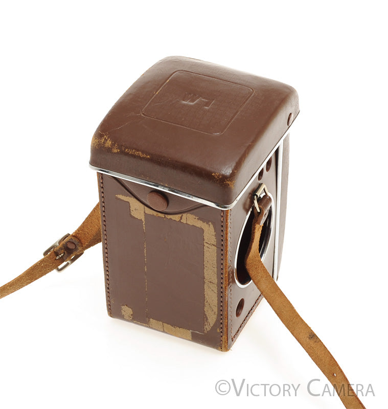 Genuine Yashica-Mat Brown Ever Ready Case [EXC-] - Victory Camera