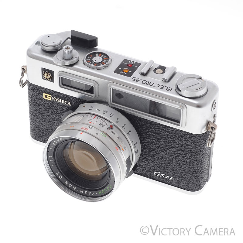 Yashica Electro 35 GSN 35mm Rangefinder Camera w/ 45mm f1.7 Lens [EXC+] - Victory Camera