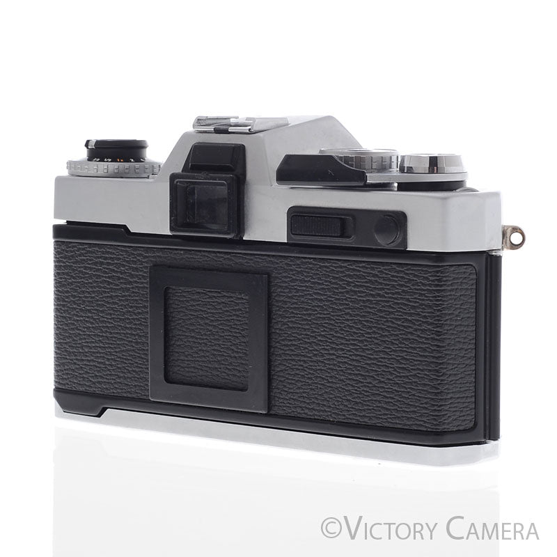 Yashica FR II Chrome 35mm SLR Camera w/ 50mm f1.9 Lens [EXC-] - Victory Camera