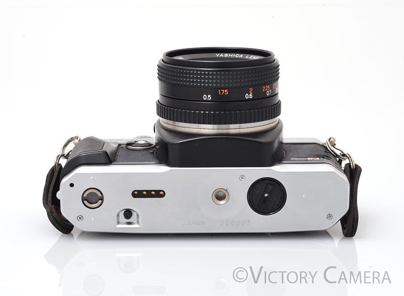 Yashica FX-103 Program Chrome 35mm SLR Camera w/ 50mm f1.9 Lens  [EXC-]