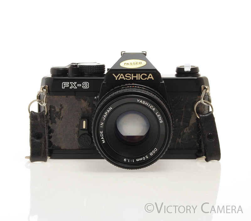 Yashica FX-3 Back 35mm SLR Camera w/ 50mm f1.9 Lens  [EXC-]
