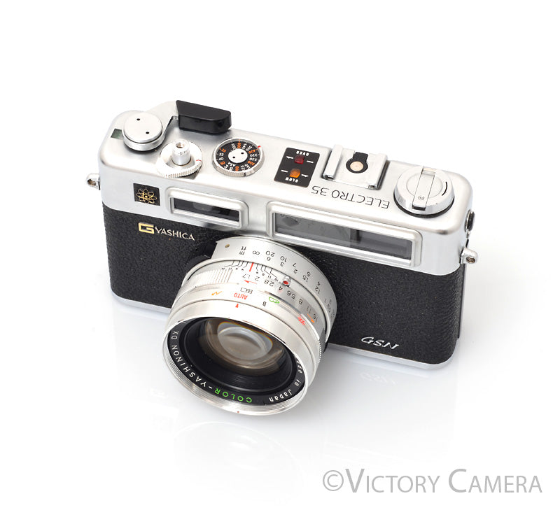 Yashica Electro 35 GSN 35mm Rangefinder Camera w/ 45mm f1.7 Lens [EXC]