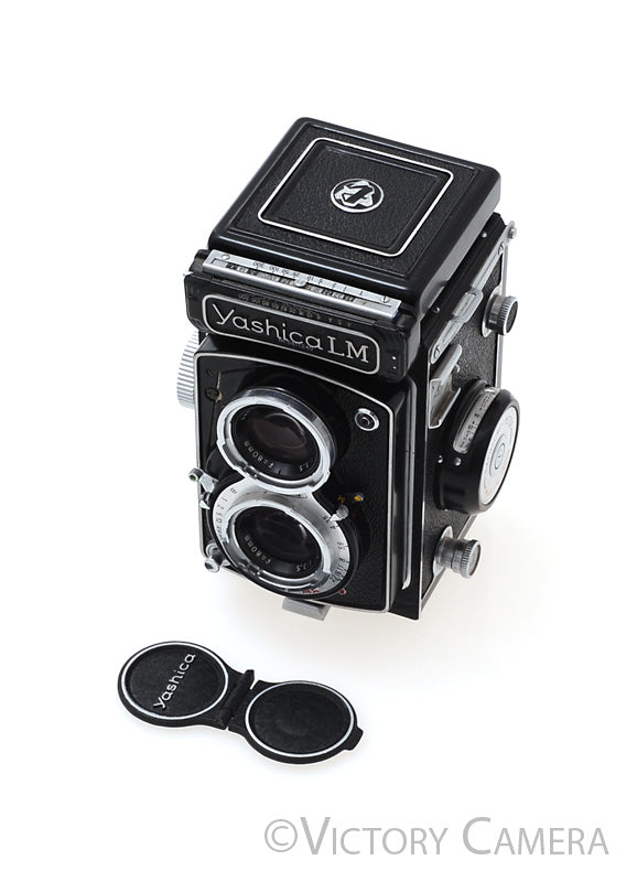 Yashica LM Medium Format TLR Camera w/ 80mm f3.5 Lens [EXC-] - Victory Camera