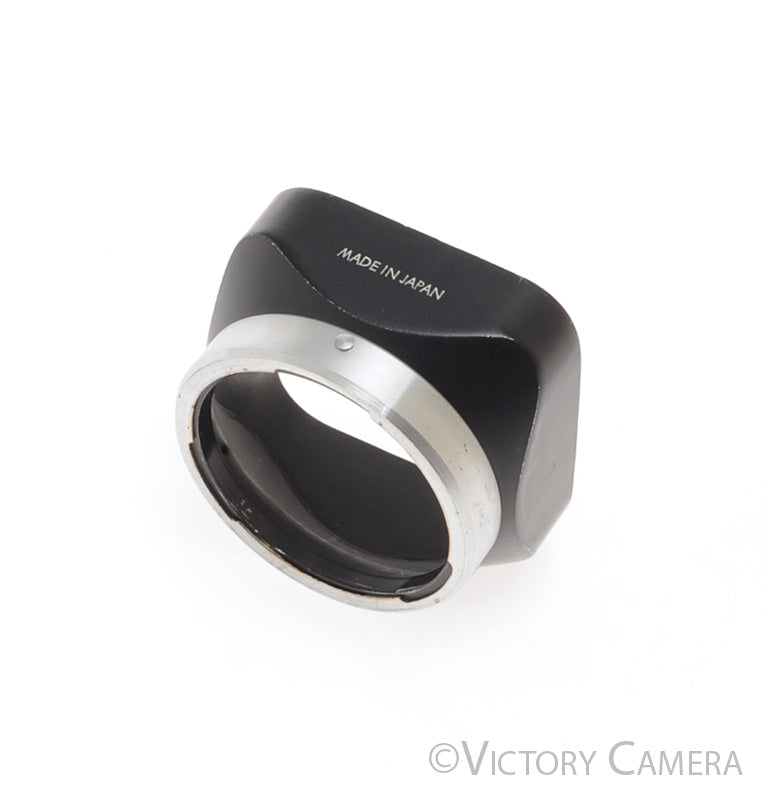 Yashica Black Metal Lens Shade / Hood for Rollei Bay I w/ Case [EXC] - Victory Camera