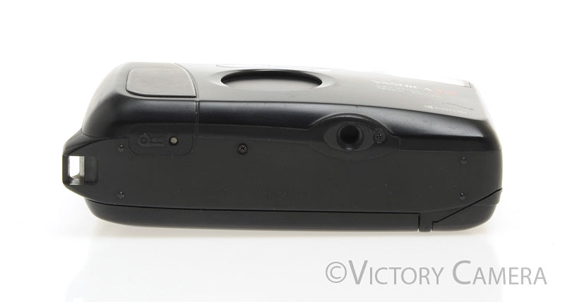 Yashica T4 Black 35mm Film Point &amp; Shoot w/ Zeiss 35mm f3.5 T* Lens [EXC] - Victory Camera