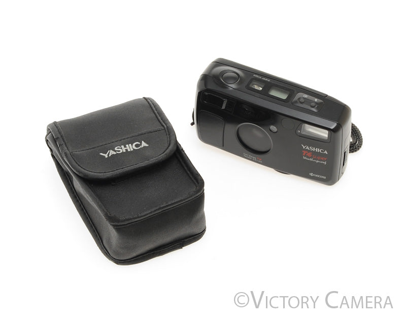 Yashica T4 Super Weatherproof 35mm Film Point & Shoot w/ WLF [EXC+]