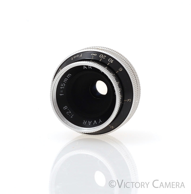 Kern Paillard 15mm f2.8 YVAR C Mount Lens for Bolex H16 [EXC]