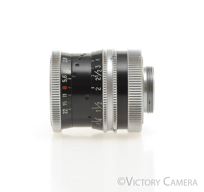 Paillard Kern Yvar 13mm F1.8 D Mount Lens [EXC] - Victory Camera