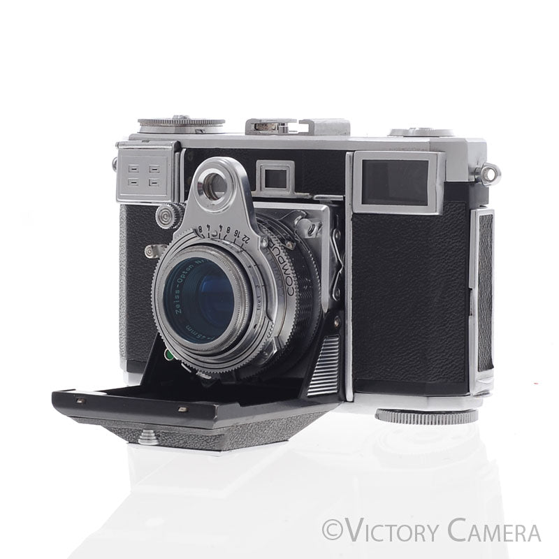 Zeiss Ikon Contessa 35mm Rangefinder Camera 45mm f2.8 Lens -No Meter- [EXC-] - Victory Camera