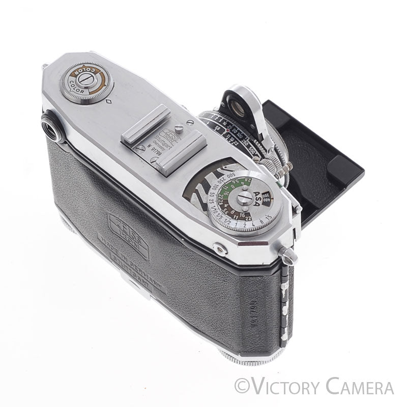 Zeiss Ikon Contessa 35mm Rangefinder Camera 45mm f2.8 Lens -No Meter- [EXC-] - Victory Camera